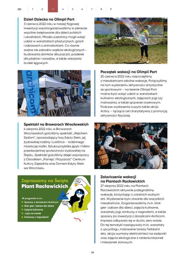 Raport Zrównoważonego Rozwoju Archicom 2022 - Page 38