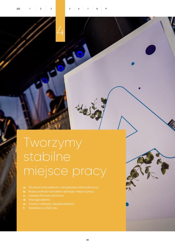 Raport Zrównoważonego Rozwoju Archicom 2022 - Page 39