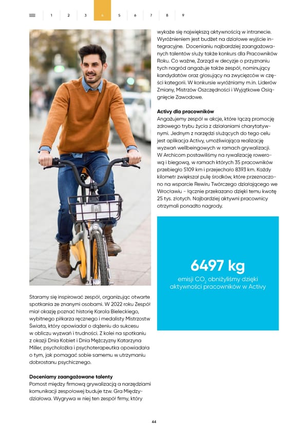 Raport Zrównoważonego Rozwoju Archicom 2022 - Page 44