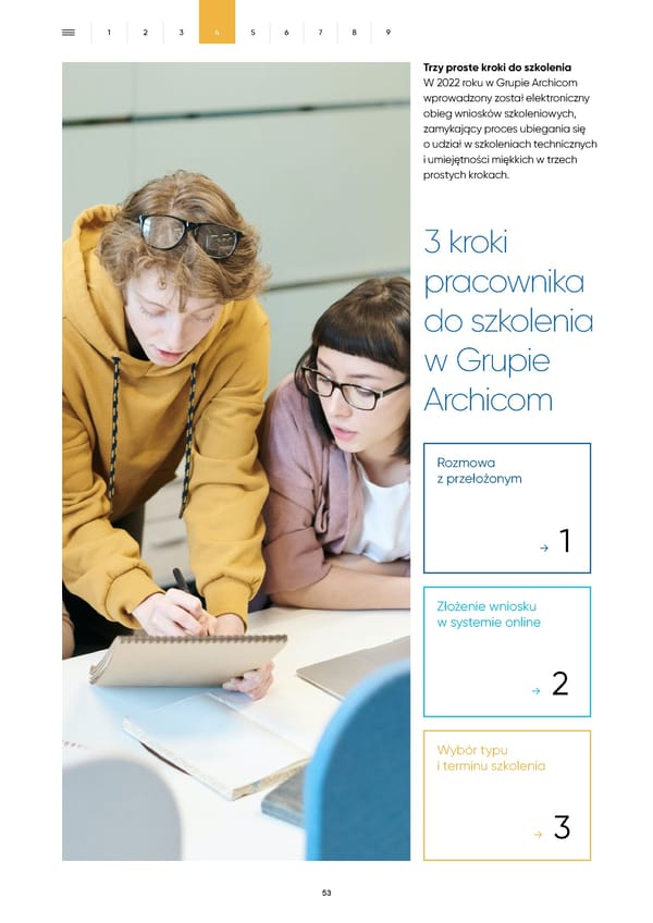 Raport Zrównoważonego Rozwoju Archicom 2022 - Page 53