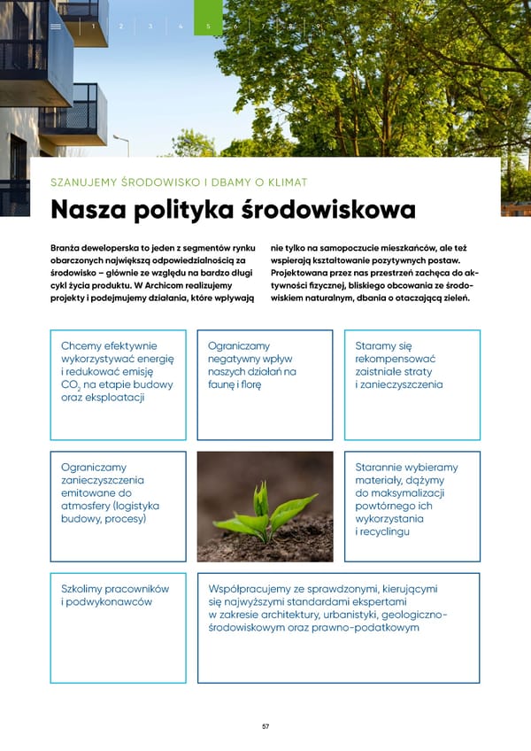 Raport Zrównoważonego Rozwoju Archicom 2022 - Page 57