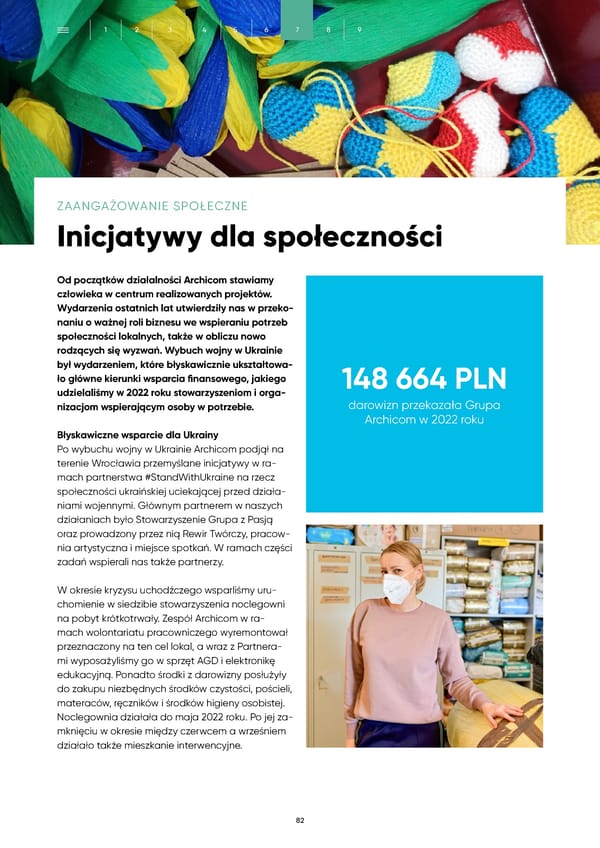 Raport Zrównoważonego Rozwoju Archicom 2022 - Page 82